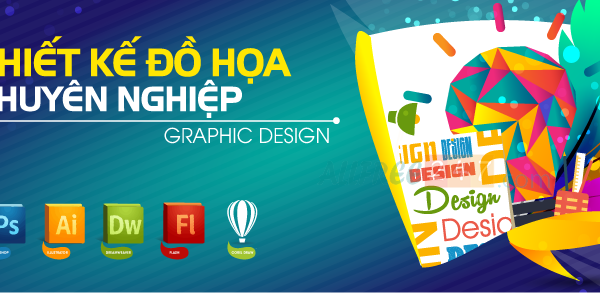 Khóa học Trở thành nhà thiết kế đồ họa chuyên nghiệp với Adobe Ilustrator, Adobe Photoshop