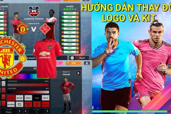 Hướng dẫn thay đổi Logo và áo đấu trong Dream league soccer 2020