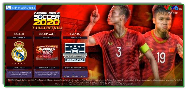 Dream league soccer 2020 mod vietnam-hinh thumbnail