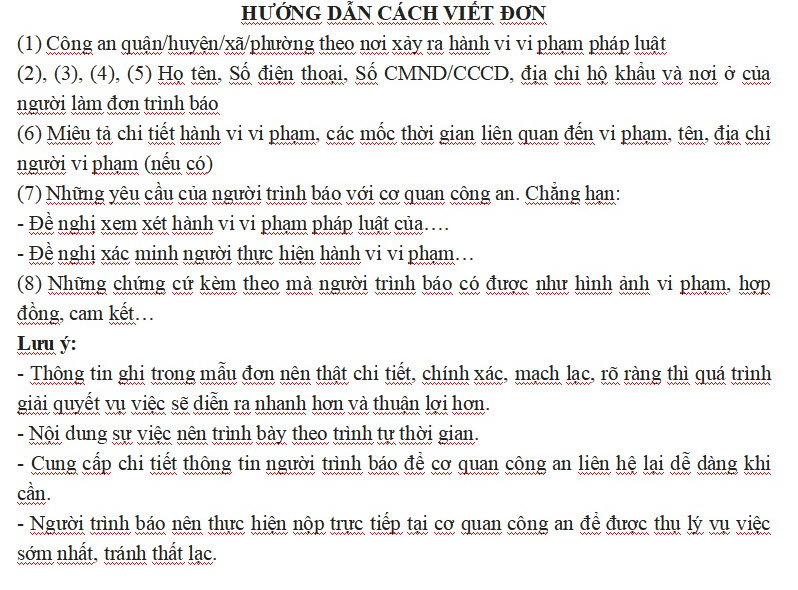 cach viet don to cao 1