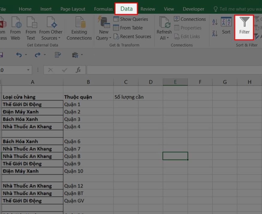 Các cách xóa dòng trống trong Excel bạn nên biết